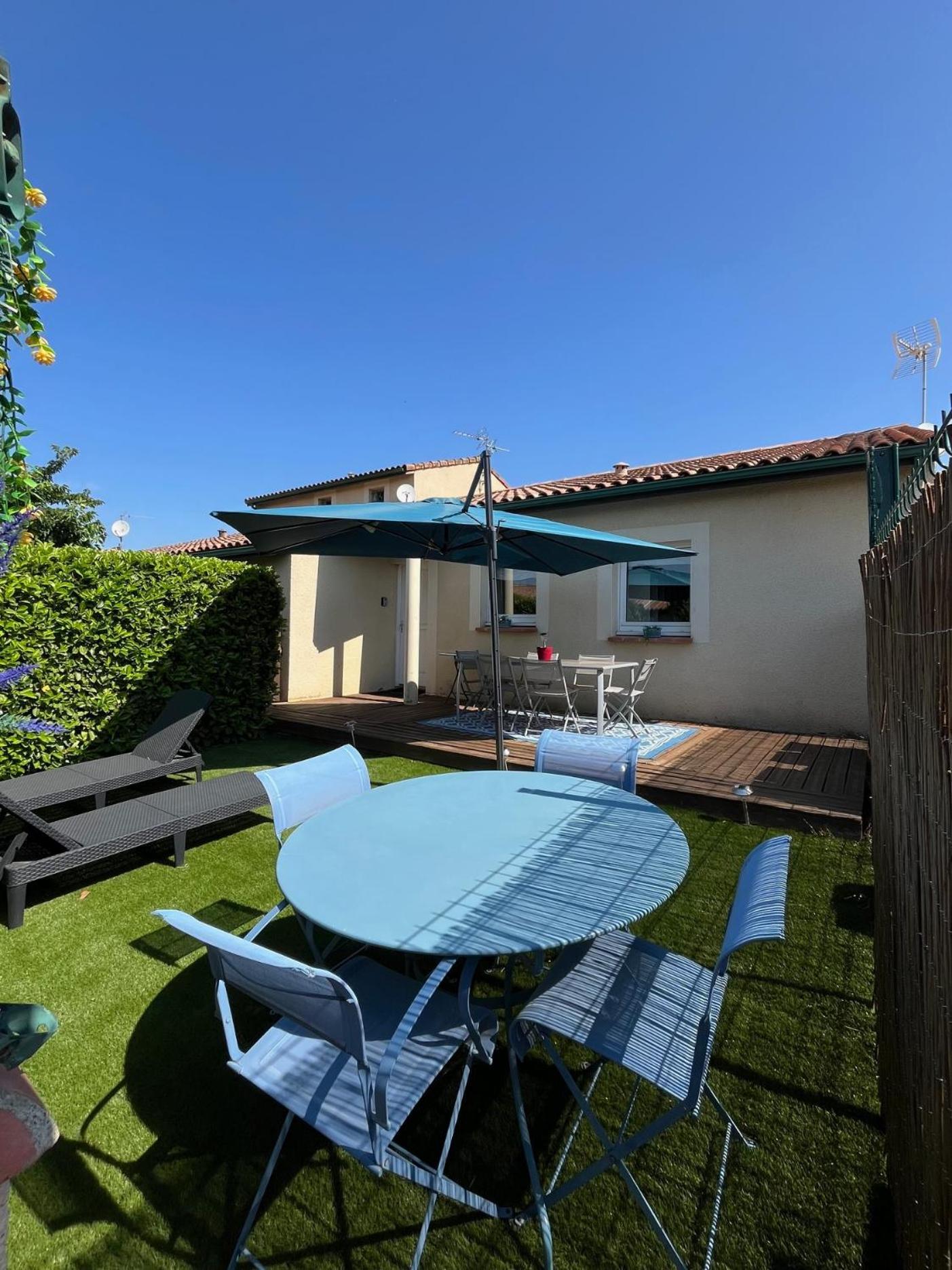 Maison Cosy Clim Jardin Netflix Muret Bagian luar foto